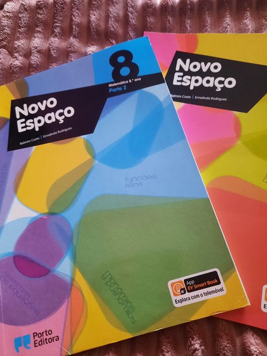 Manual escolar Matemática 8 ano Novos