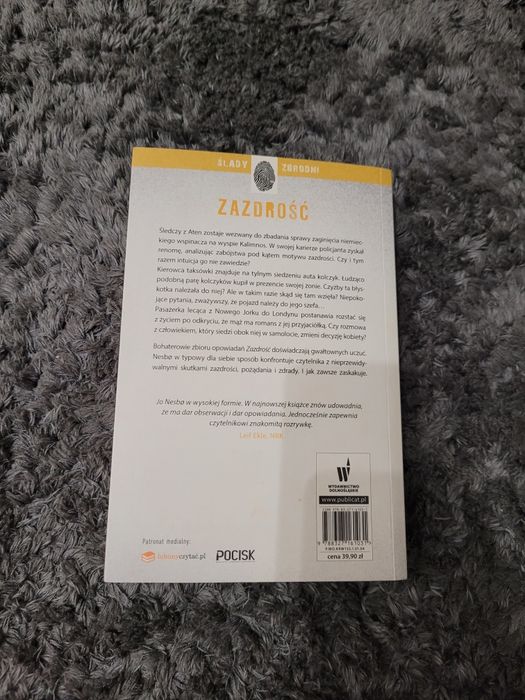 Książka JO NESBO "Zazdrość"