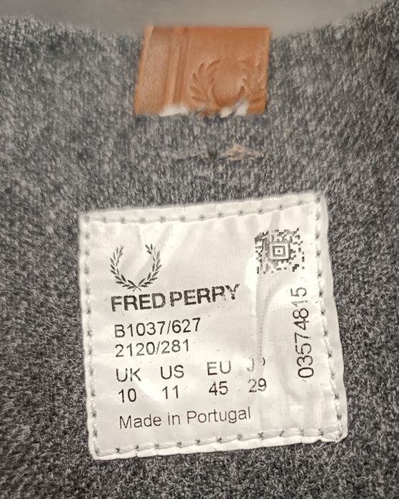 Замшеві черевики чукка Fred Perry (Оригінал, 45 розмір).