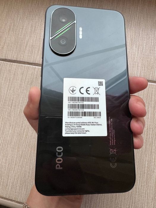 Poco f7 12/256 gb black  з гарантією стан Ідеал