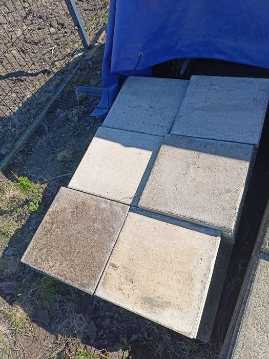 Płyty tarasowe 40x40- 134sztuki//22m2