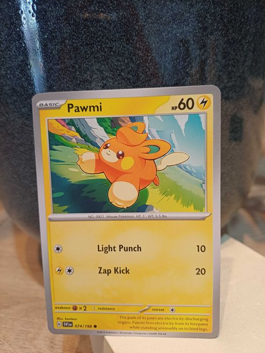 Carta Pokémon Pawmi #74