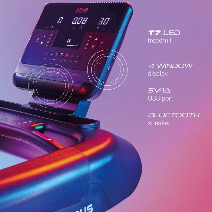 Bieżnia APUS Treadmill T7 LED