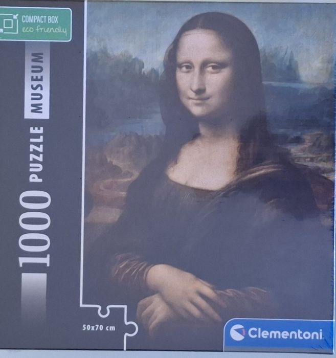 Puzzle da Mona Lisa, Clementoni. Made in Italy