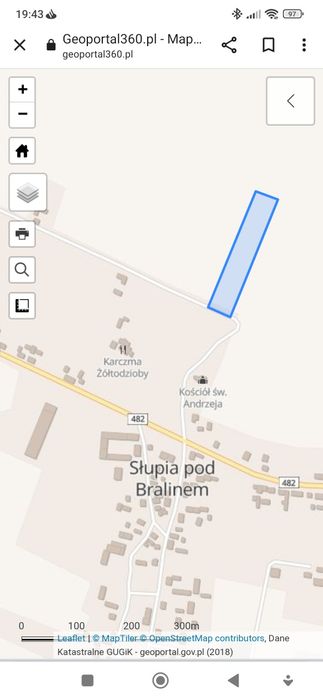 Działka budowlana Syców Słupia Perzów 10 ar Wrocław 35min - Widok 3