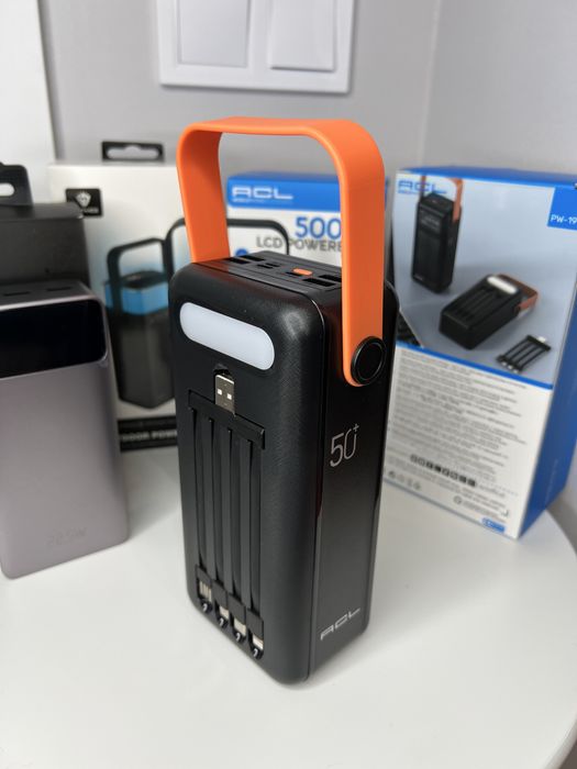 PowerBank повербанк 30000mAh фонарь, аккумулятор