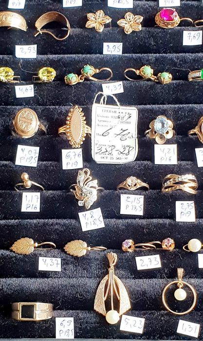 Продамзолотые изделия производства СССР