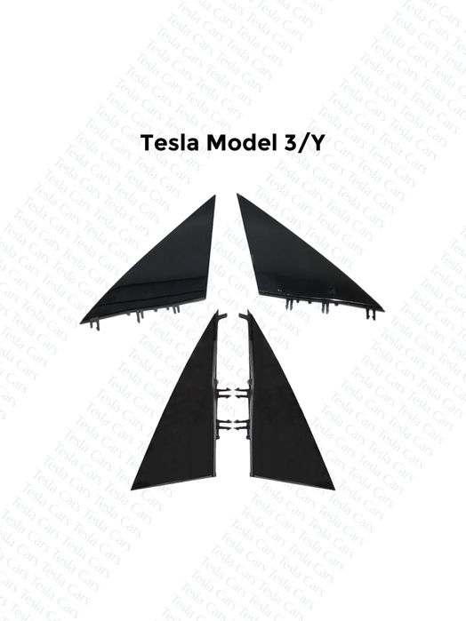Накладка дзеркала верхня, корпус дзеркала, кутик (Трикутник) дзеркала Tesla Model 3/Y Juniper