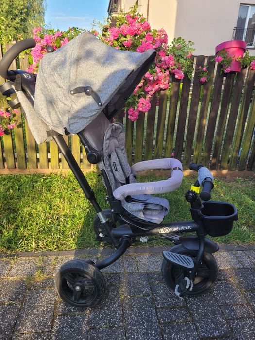 Rowerek trojkolowy Kinderkraft spacerowka wózek