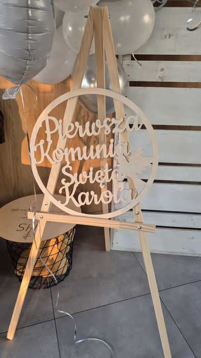 Obręcz komunia Karola