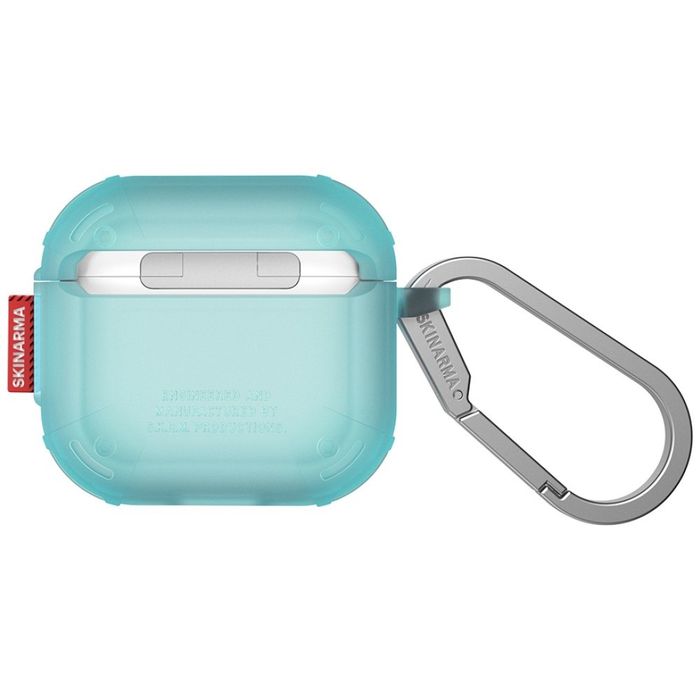 Etui Skinarma Mecha CE do AirPods 4 turkusowy