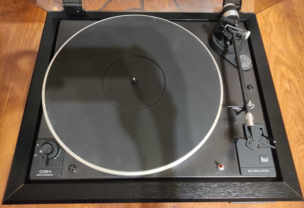 Акустика Виниловый Проигрыватель Dual CS 505-4 Belt drive system Audiophile Concept Made in GERMANY
