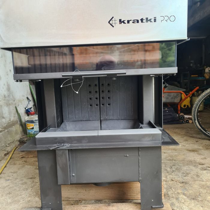 Камінна топка,Камін панорамний Kratki PRO