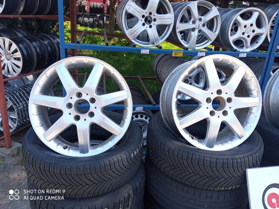 Felgi aluminiowe Mercedes 5x112.  17 cali