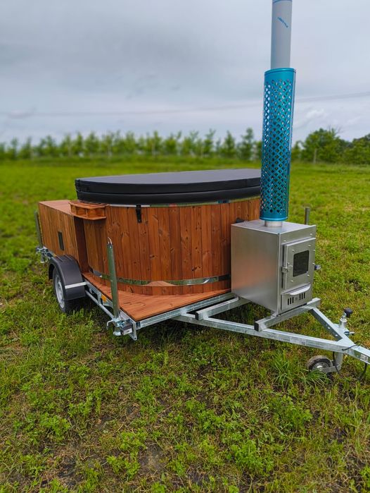 Balia mobilna, jacuzzi, hydromasaż,PIĘKNE WYKONANIE
