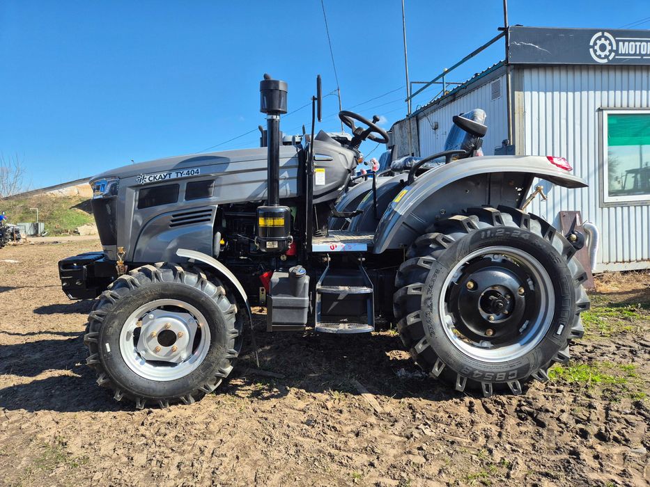Трактор Скаут ТУ 404 ровный пол гарантия 2 года