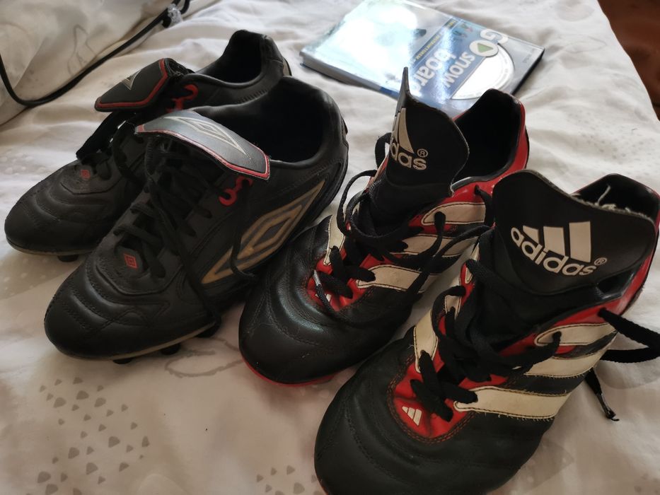 Korki adidas 38, umbro 37