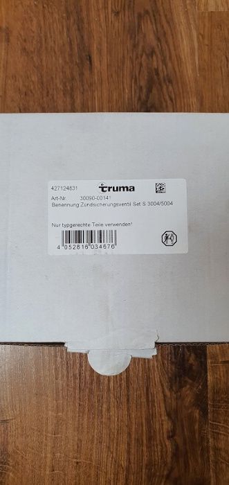 zawór gazowy pieca TRUMA S 3004 i 5004