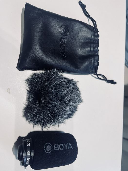 ПУШКА ДЛЯ АЙФОНА.Цифровий стерео-мікрофон Boya BY-DM200 (Lightning)