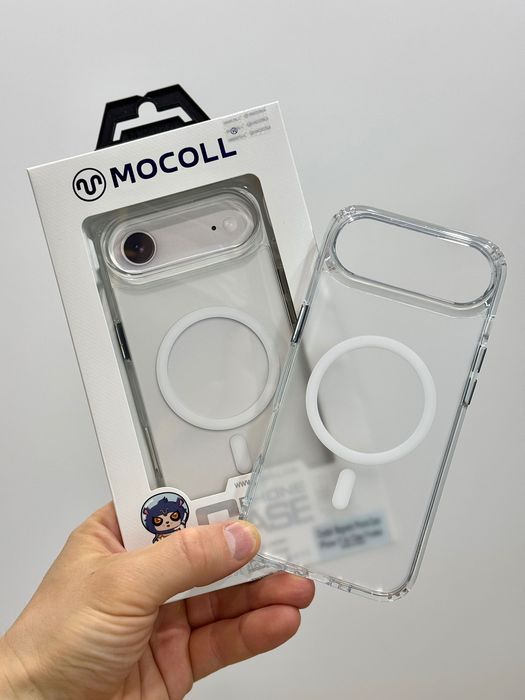 Прозрачный матовый чехол с MagSafe iPhone Air
