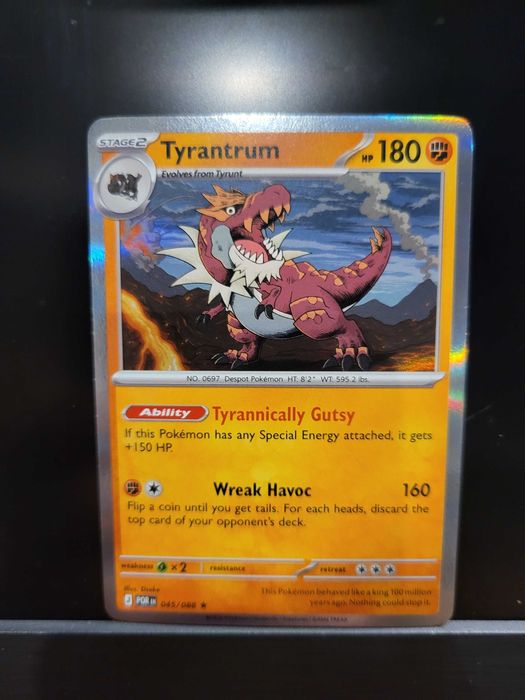 Karta Pokemon Tyrantrum 045/088 reverse holo