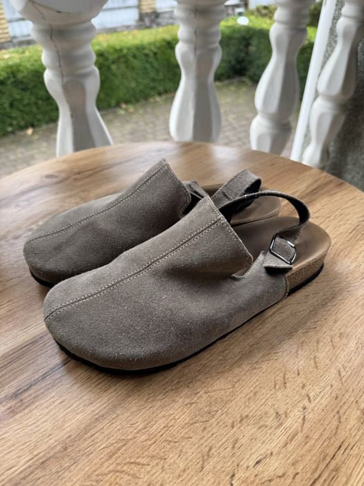 Замшеві клоги 26 см