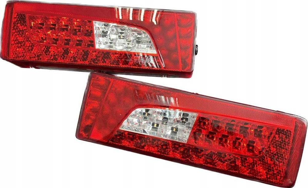 Komplet Lamp tył lampa LED Scania R S P G nowy model lewa prawa