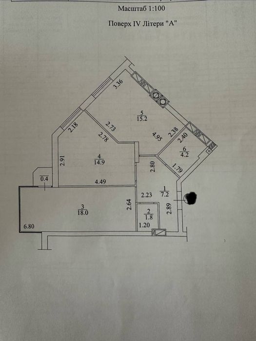 2к квартира в ЖК На Прорізній - 2