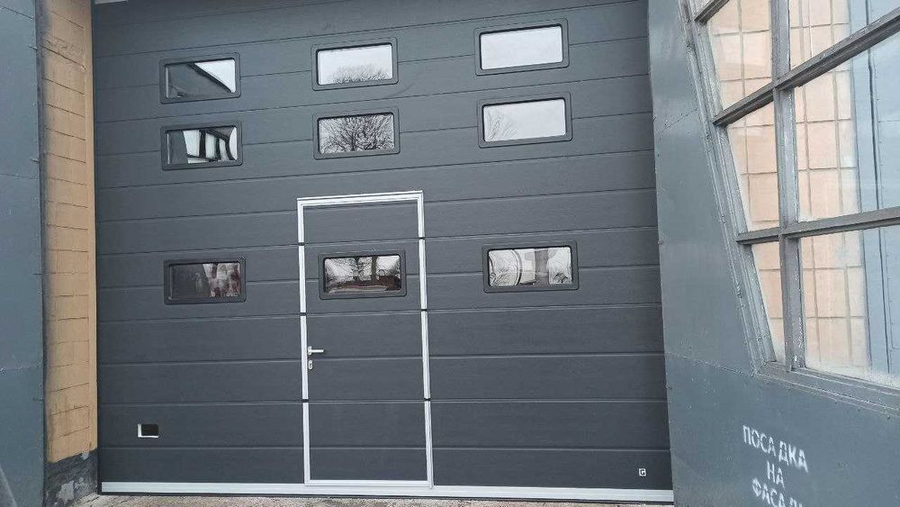 Гаражные секционные ворота б/у и новые Днепр / область