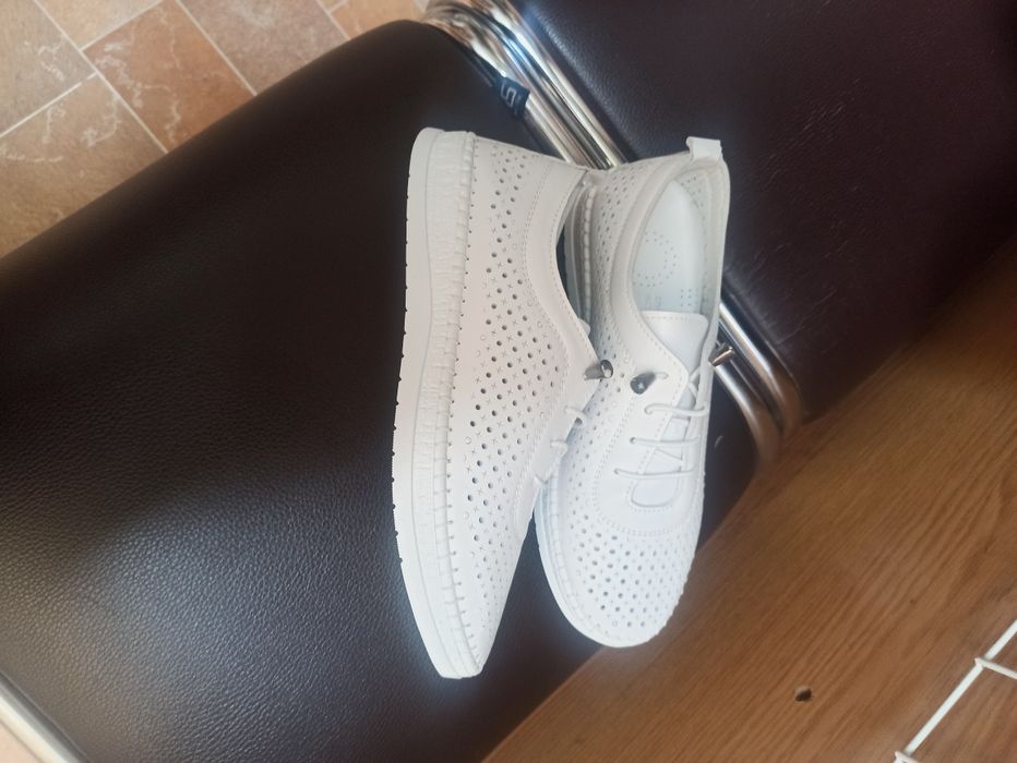 Макасины из натуральной кожи