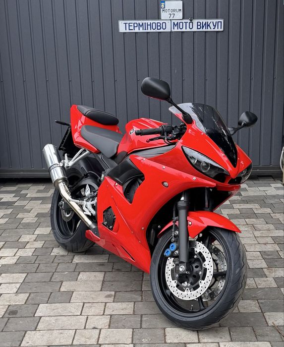 Yamaha R6 без пробігу по Україні обслужений доставка