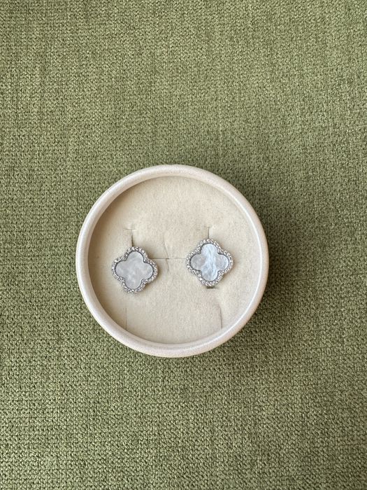 Серьги клевер Van Cleef конюшина