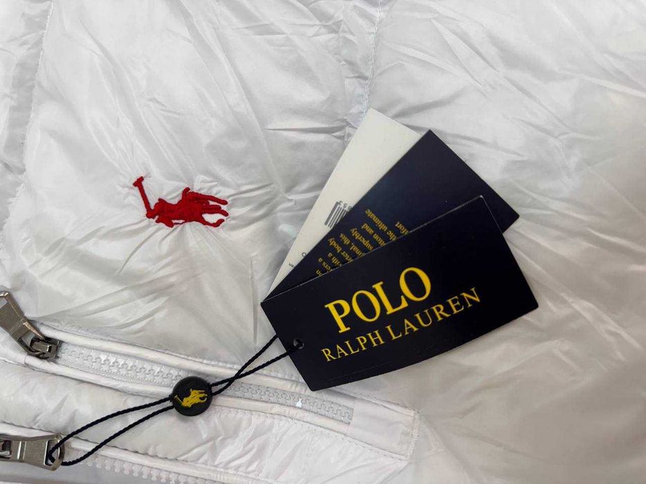 Пуховик Polo білий
