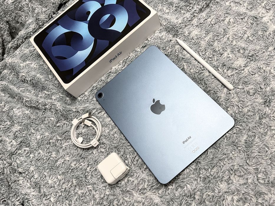IPad Air 5 (64 gb) wi-fi, М1, комплект + стекло! A2588