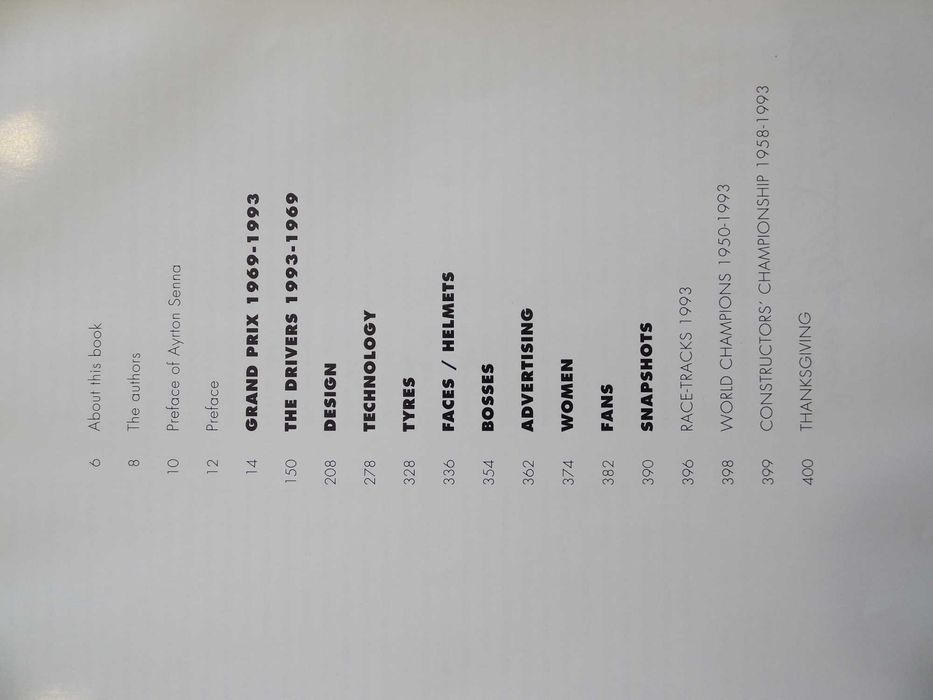 Livro Grand Prix Fascination Formula 1