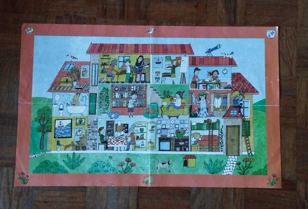 Conjunto 3 puzzles para criança