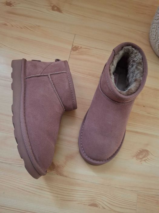 Botki skórzane 37