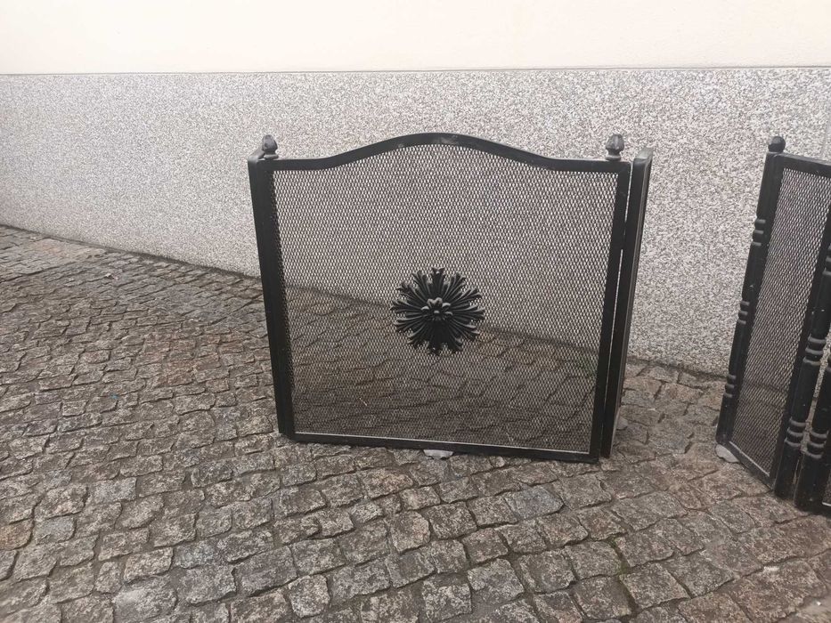 Grades de proteção para lareira