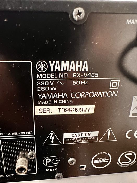 Yamaha AV Receiver RX-V465