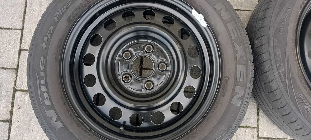 4 felgi  stal  16  SUZUKI SX4 S-CROSS  FIAT SEIDICI   5x114,3  opony