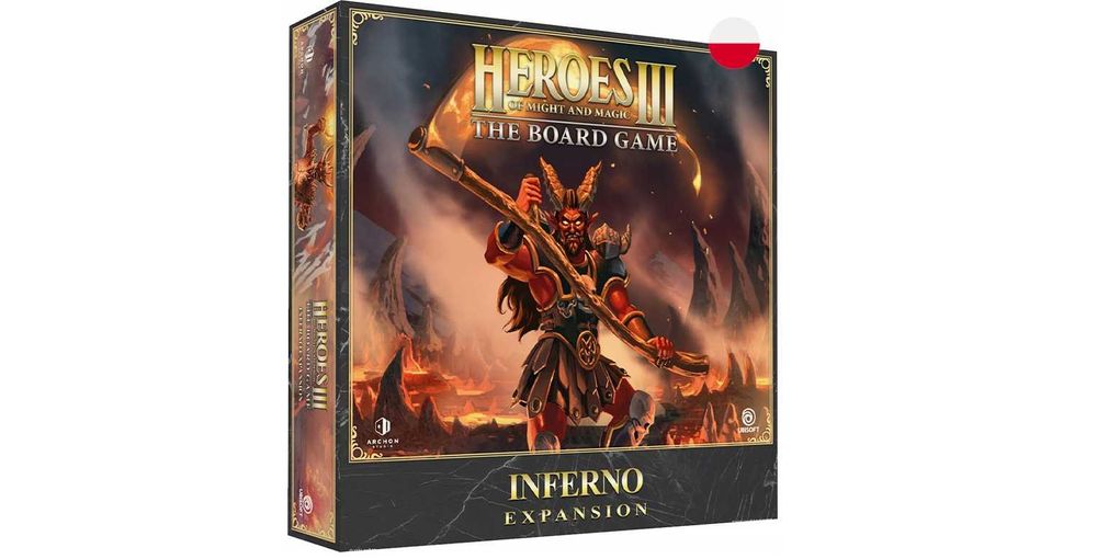 Gra planszowa Heroes of Might and Magic III Inferno Expansion Archon Studio dodatek