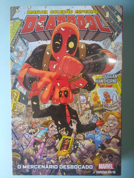 MARVEL ESPECIAL Nº 1 a 7 - Ed. Goody - Deadpool, Thor, Campeões etc