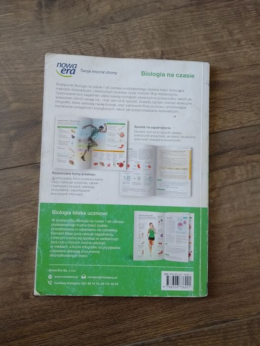 Biologia na czasie klasa 1 zakres podstawowy