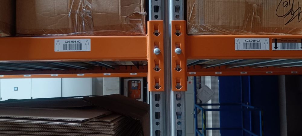 Regały magazynowe paletowe przemysłowe