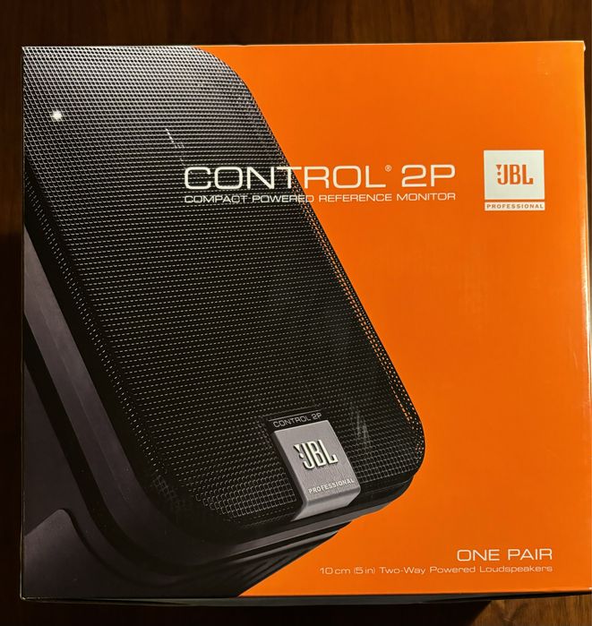 Monitores Estúdio JBL Control 2 PS BK
