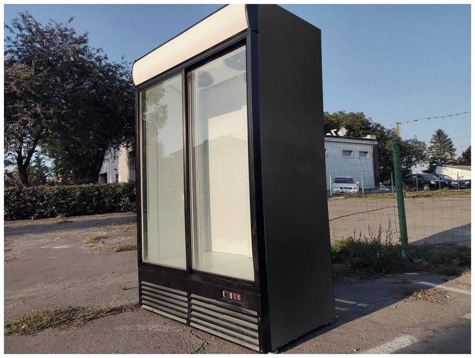 Холодильна шафа вітрина шкаф UBC SuperLarge1300 Графіт, Є сервіс!