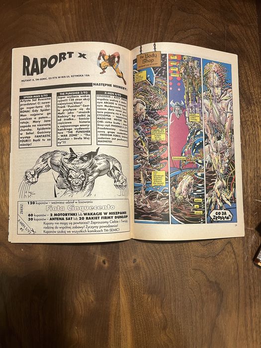 X-men 3/1993 Tm semic stan jak z kiosku 5/5