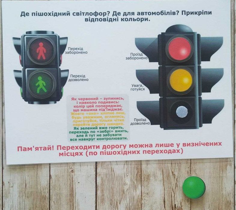 Лепбук на липучках Безпека