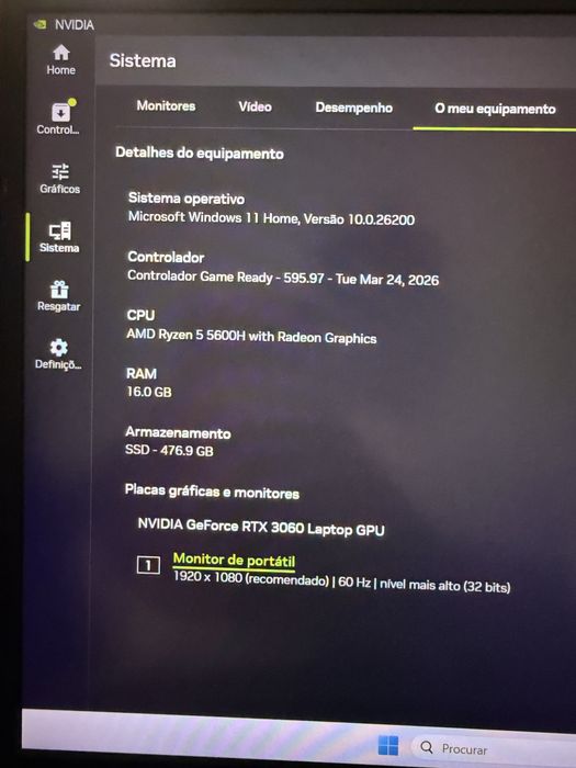 Portatil gaming lenovo