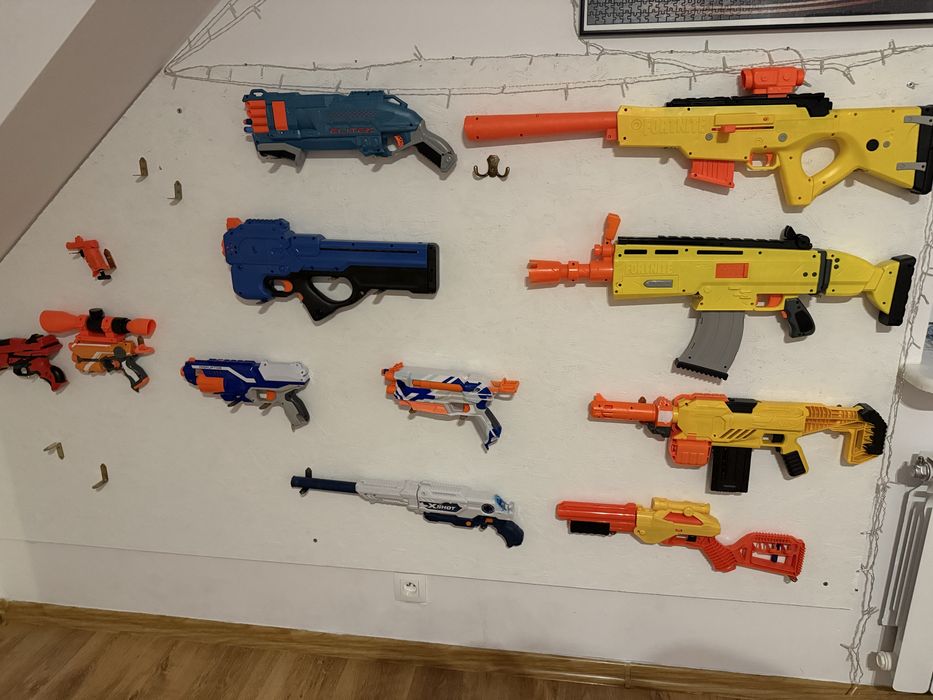 Nerf duży zestaw sprawny